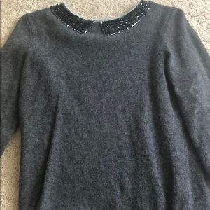 grey jcrew sweater
